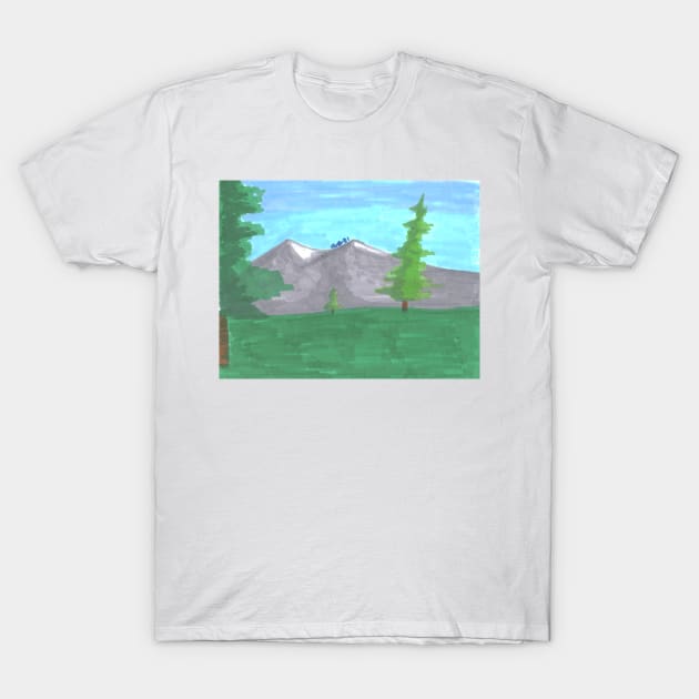 Into The Vast Wilderness T-Shirt by Absel123